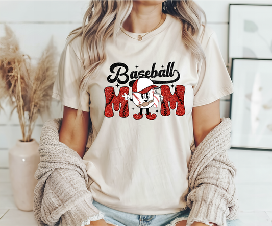 Baseball Mom-DTF Full Color Transfers