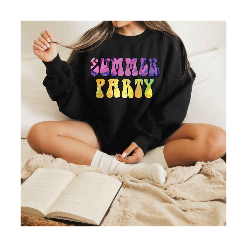 Summer Party- Full Color DTF Transfer