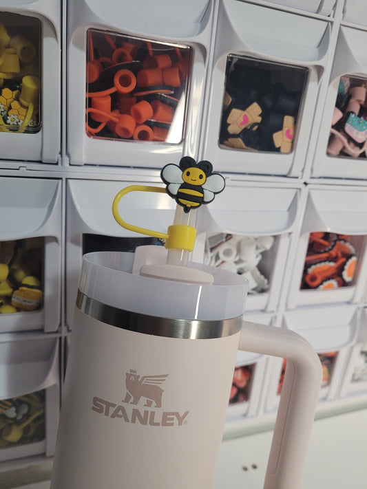 Cute Bee- Straw Topper