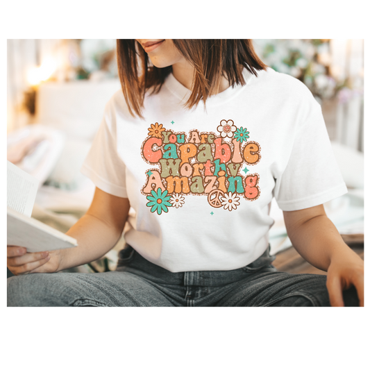 You are amazing  - Full Color DTF Transfer