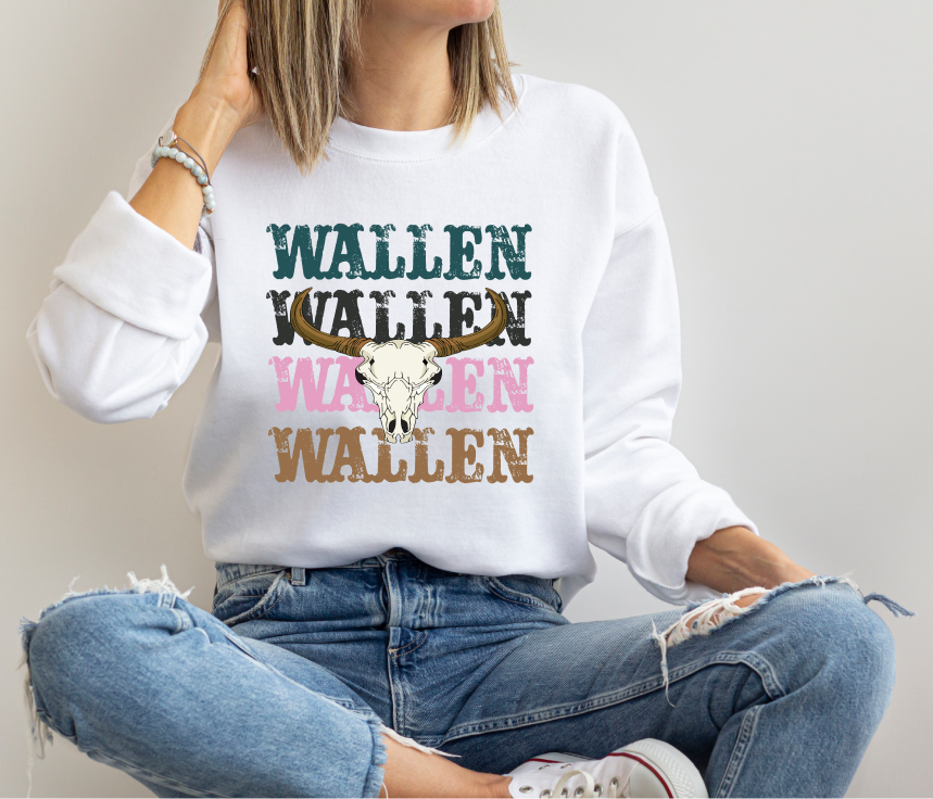 Wallen Full Chest Transfer-DTF Full Color Transfer