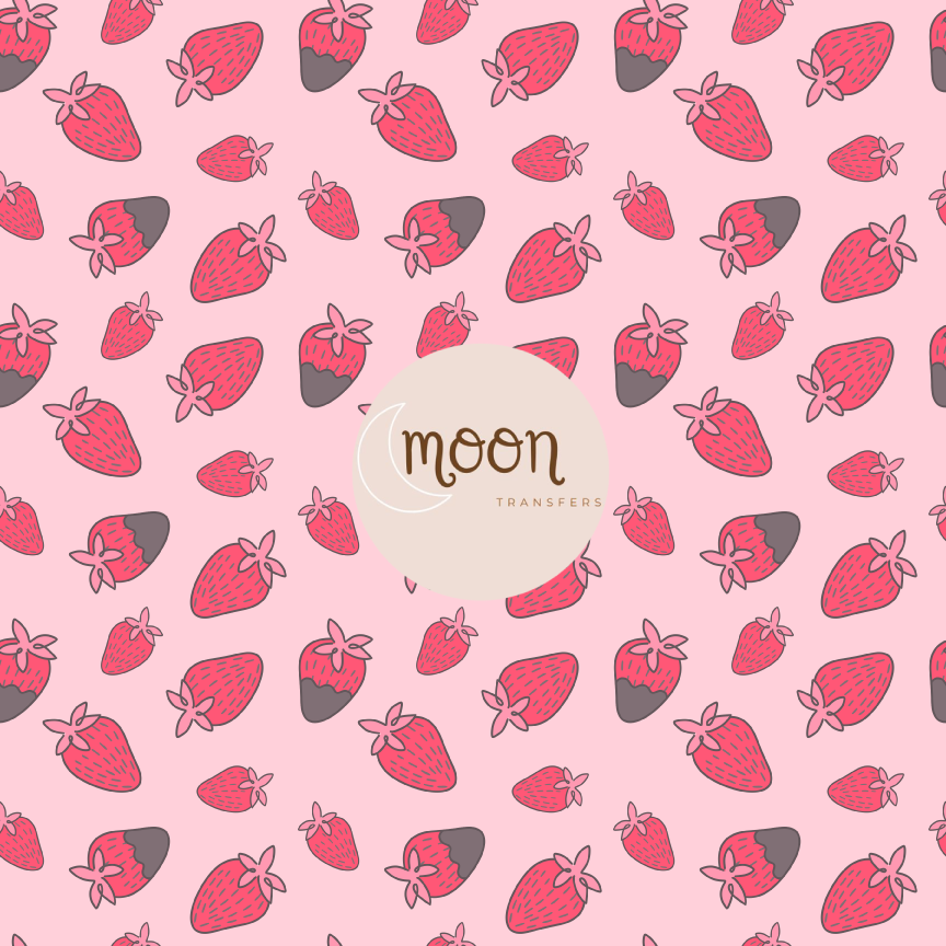 012 Strawberry| Vinyl Sheet | 12x12 Vinyl Sheet | Patterned Vinyl